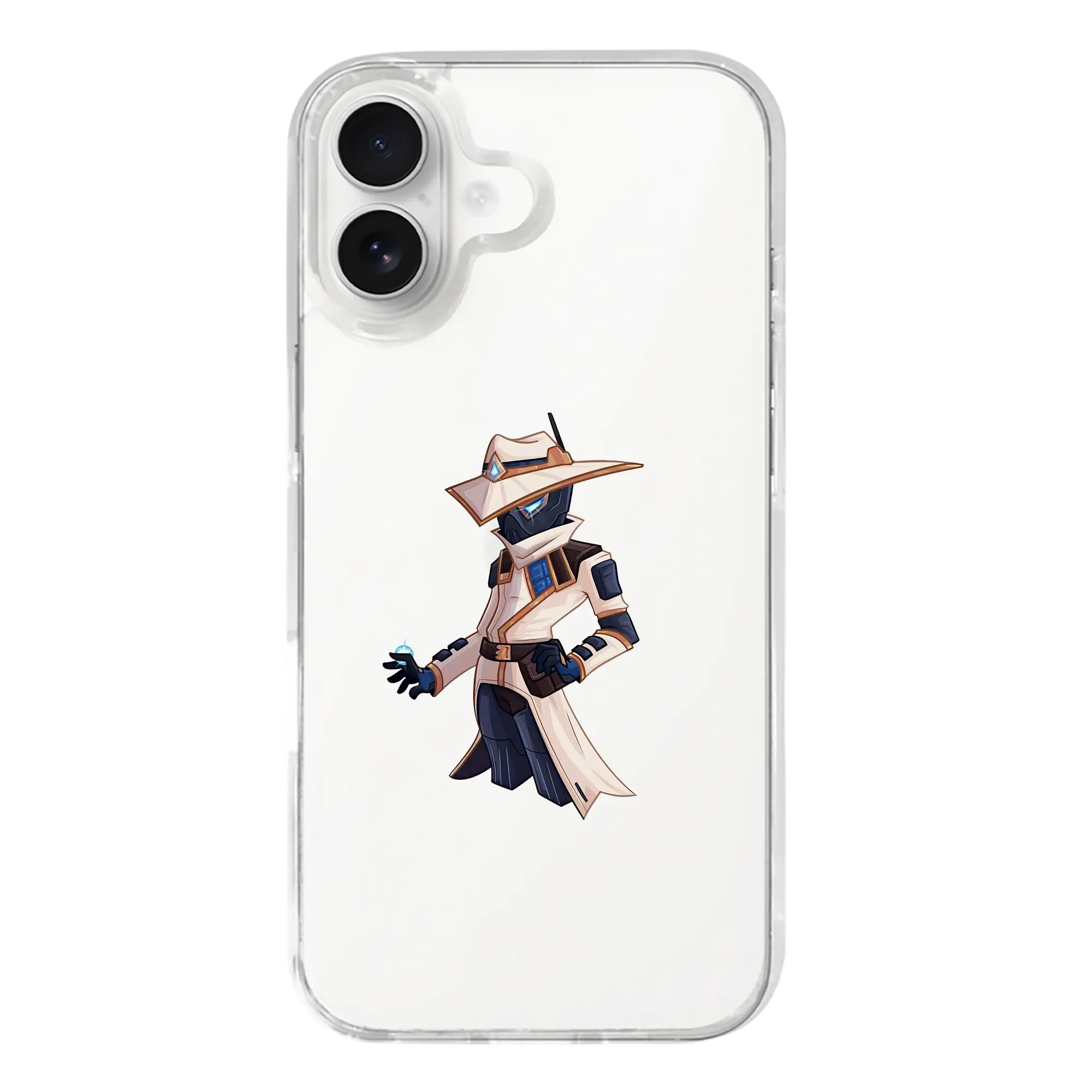 VALORANT グッズ,サイファー - iPhone 17シリーズ 透明スマホケース – 薄型・耐衝撃・精密フィット保護カバー